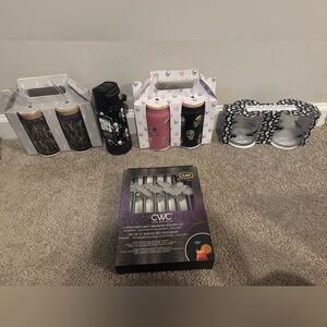 Glass Skeleton Tumblers Bundle